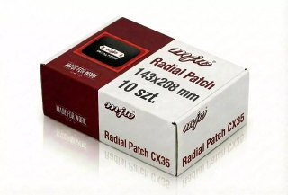 Wkład do naprawy opon 143x208mm radialnych CX 35 10 szt.