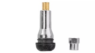 Zawór TR414 chromowany wentyl bezdętkowy do kół samochodowych 100 sztuk