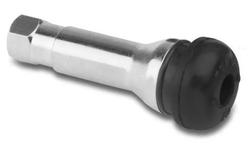 Zawór TR414 chromowany wentyl bezdętkowy do kół samochodowych 100 sztuk