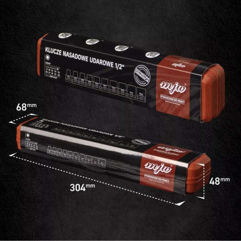 Zestaw nasadek udarowych 1/2"