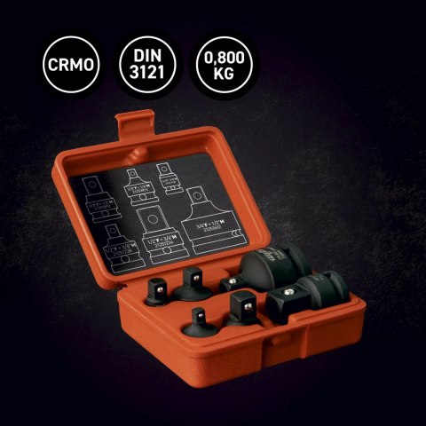 Zestaw redukcji udarowych CrMo 6 elementów