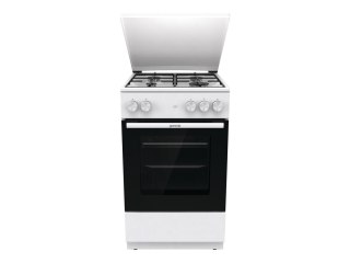 Kuchenka Gorenje | GG5A14WJ | Typ płyty gazowej | Typ piekarnika gazowy | Biały | Szerokość 50 cm | Głębokość 59,4 cm | 70 L
