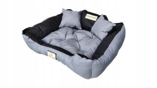 Legowisko Imię Pupila KINGDOG 115x95 Ciemnoszare