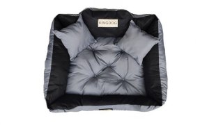 Legowisko Imię Pupila KINGDOG 115x95 Ciemnoszare