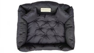 Legowisko Imię Pupila KINGDOG 115x95 Czarne