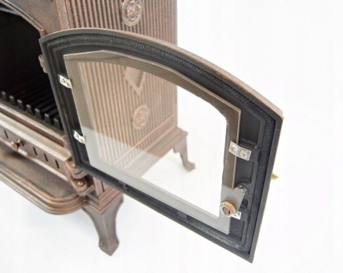 PIEC ŻELIWNY PIECYK KOZA KOMINEK ATENA 9KW - DOSTAWA GRATIS