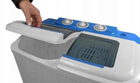 Pralka wirnikowa z wirówką Sigma 5kg + 2kg, Pralka na działkę, Timer,