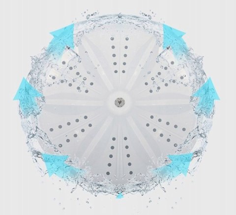 Pralka wirnikowa z wirówką Sigma 5kg + 2kg, Pralka na działkę, Timer,