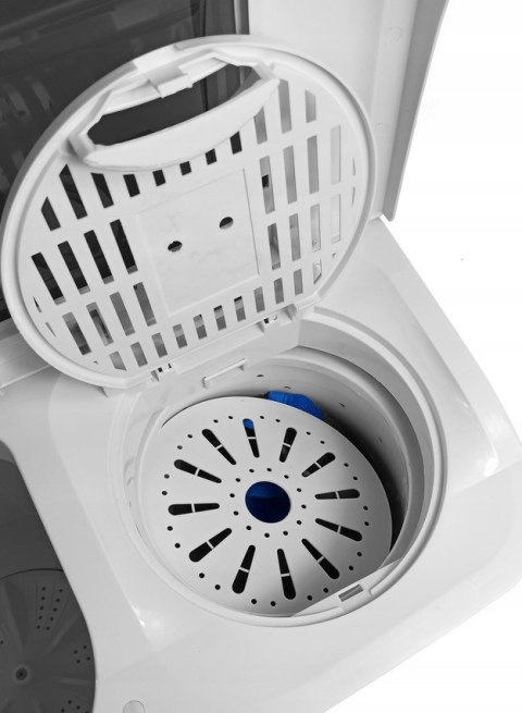 Pralka wirnikowa z wirówką Sigma 5kg + 2kg, Pralka na działkę, Timer,