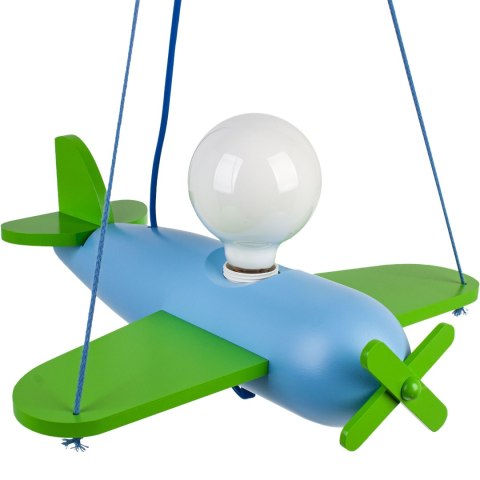 Lampa wisząca Clipper zielono-błękitny