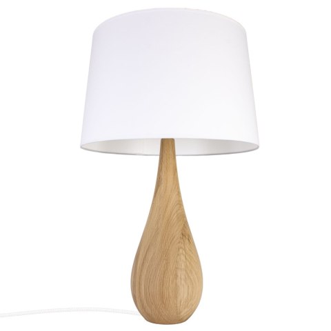 Lampa stołowa komodowa VASE - dąb