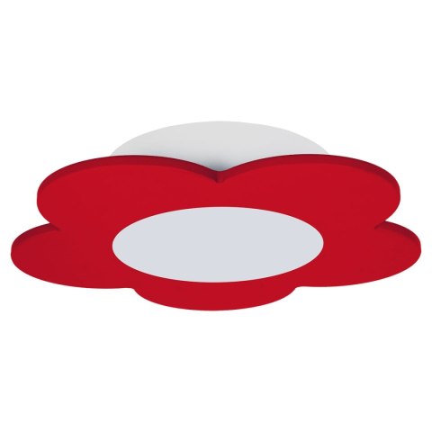 Lampa sufitowa plafon Fiore LED czerwony