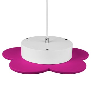 Lampa wisząca Fiore LED fioletowy