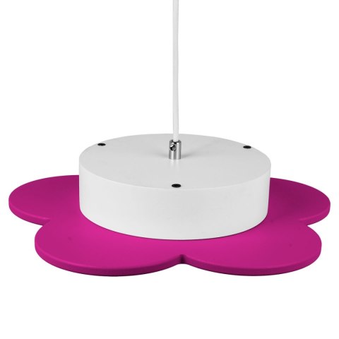 Lampa wisząca Fiore LED fioletowy