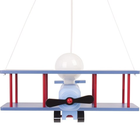 Lampa wisząca Samolot duży niebiesko-czarno-czerwony