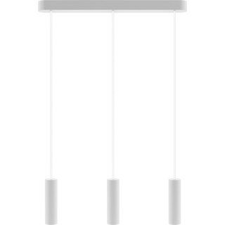 Lampa wisząca biała Madera 3 pł