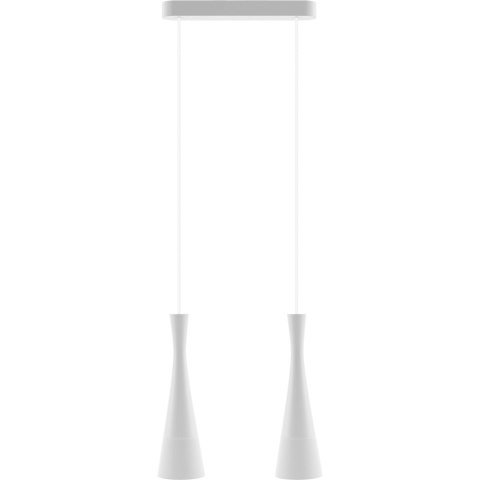 Lampa wisząca biała Vegas 2 pł