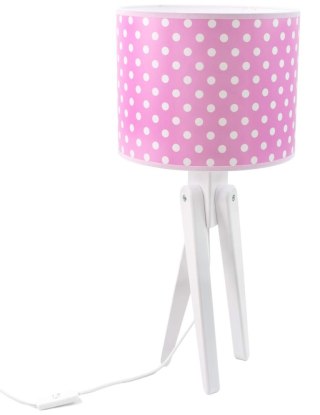 Trivet biały - kropki