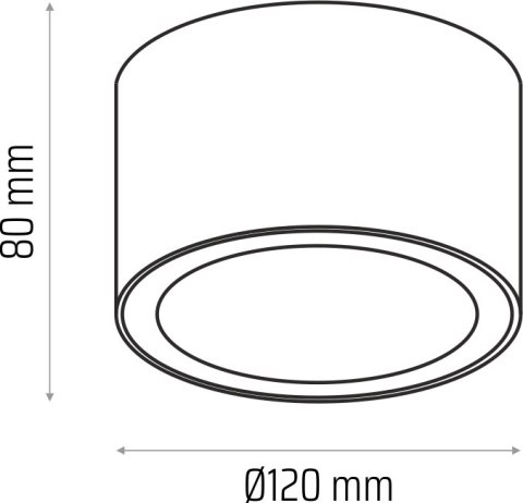 Big Spot ES111 biały