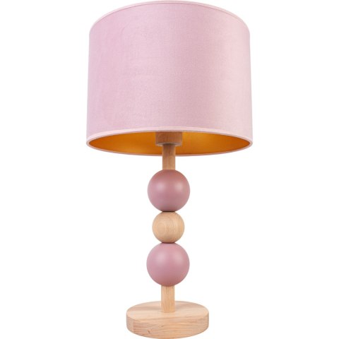 Lampa stołowa Bolla pudrowy róż