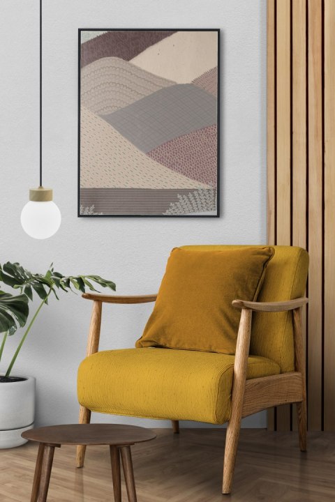 Lampa wisząca Barrel-Orb Kula 1pł dąb