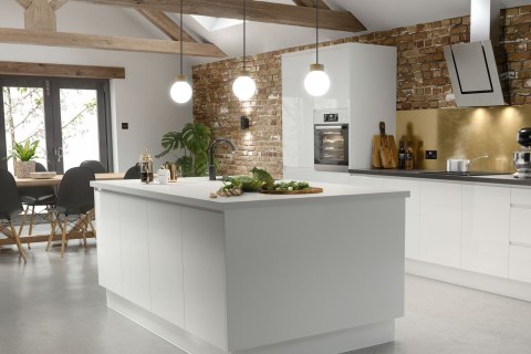 Lampa wisząca Barrel-Orb Kula 1pł szary