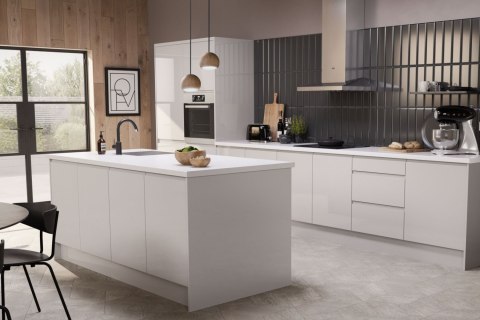 Lampa wisząca szara Balli Kule 3 pł (plafon)