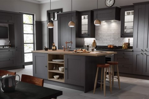 Lampa wisząca szara Balli Kule 3 pł (plafon)