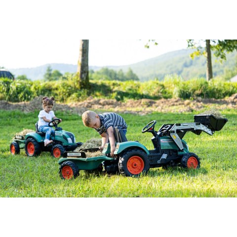 FALK Traktor Lander Zielony na Pedały z Przyczepką od 3 Lat