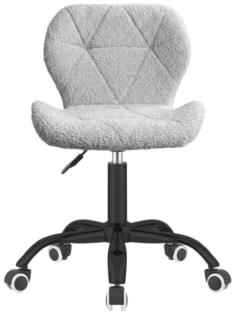 Krzesło obrotowe VASTO OFFICE BOUCLE GREY SMOKE