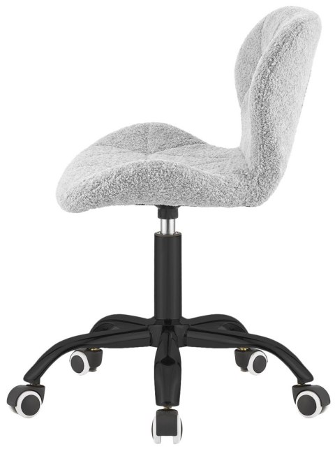 Krzesło obrotowe VASTO OFFICE BOUCLE GREY SMOKE