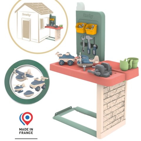 SMOBY Stolik Dostawka Warsztat z akcesoriami