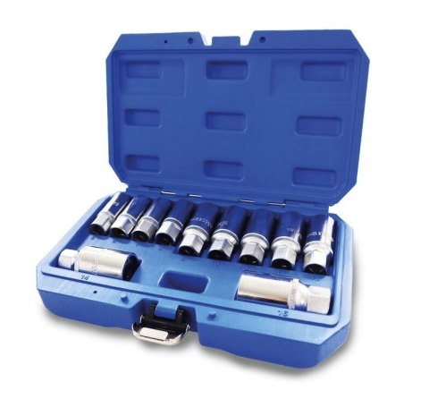 Wykrętaki do szpilek 1/2" 11 elementów 5-16 mm w walizce