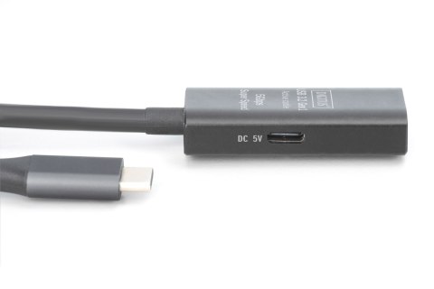 Digitus | Active USB 3.2 Gen1 5G extension cable | DA-73111 | USB-C to USB-A