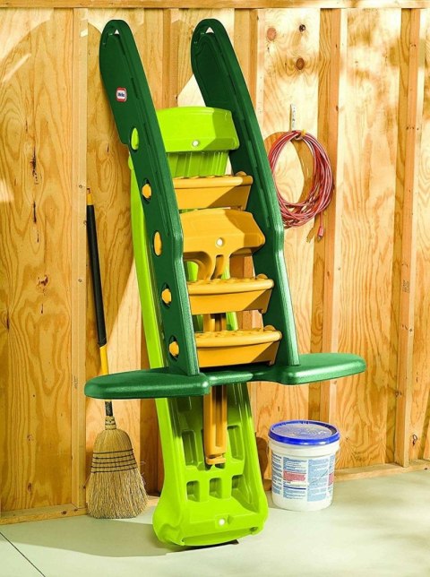 Little Tikes Easy Store Giant Slide - Evergreen Wielka Zjeżdżalnia 180cm 170737 Zielona