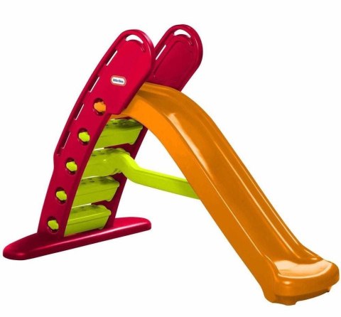 Little Tikes Easy Store Giant Slide- Rainbow Wielka Zjeżdżalnia 180cm Pomarańczowa 172472