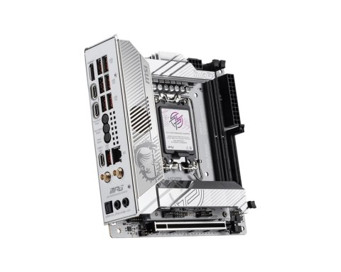 MSI MPG Z890I EDGE TI WIFI | Processor family Intel | Processor socket LGA1851 | Supported hard disk drive interfaces SATA, M.2 