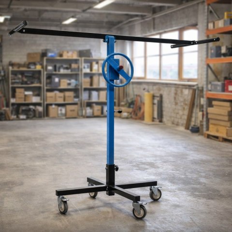 Podnośnik do płyt GK OSB karton gips 170-290 cm 40 kg pochylany Regulowany