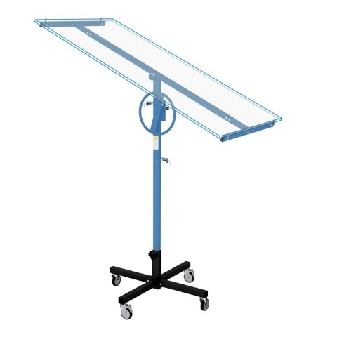 Podnośnik do płyt GK OSB karton gips 170-290 cm 40 kg pochylany Regulowany