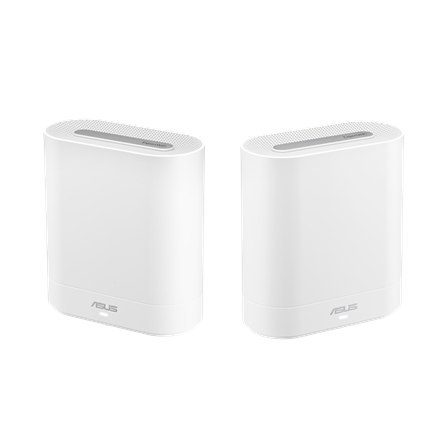 Asus | System Mesh Biznesowy na trzy pasma Wifi 6 802.11ax | EBM68 (2 szt.) | 802.11ax | 4804 Mbit/s | 10/100/1000 Mbit/s | 3 po