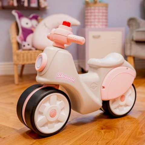 FALK Jeździk Scooter Strada Retro Dla Dziewczynki Ciche Opony od 1 Roku