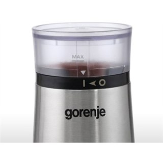 Gorenje | SMK150E | Młynek do kawy | 150 W | Pojemność ziaren kawy 60 g | Wyłącznik bezpieczeństwa pokrywy | Stal nierdzewna
