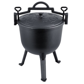Kociołek żeliwny 11l garnek myśliwski pieczonki na ognisko grill BD-482 348210
