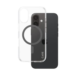 CARE by PanzerGlass Case Flagship Black MagSafe iPhone 16 | CARE