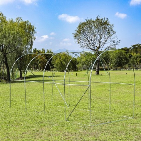 Tunel ogrodowy foliowy szklarnia folia 4x2x2m 8m2