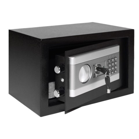 Sejf domowy z zamkiem elektronicznym na kluczyk lub kod XL 31x20x20 cm