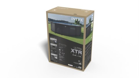 Basen ogrodowy stelażowy ULTRA XTR 549x132 cm z pompą filtrującą INTEX 26330 ND