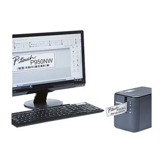 Brother P-Touch | PT-P950NW | Monochromatyczny | Termotransferowy | Inny | Czarny