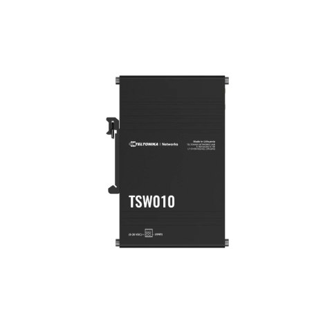 Przełącznik Ethernet Teltonika | TSW010 | Niezarządzany | Do montażu na ścianie | Porty 10/100 Mb/s (RJ-45) ilość 5