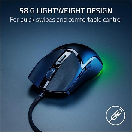 Razer | Gaming Mouse | Wired | Cobra | Optical | Gaming Mouse | Black | Yes